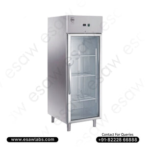 Single Door Stainless Steel Vertical Freezer