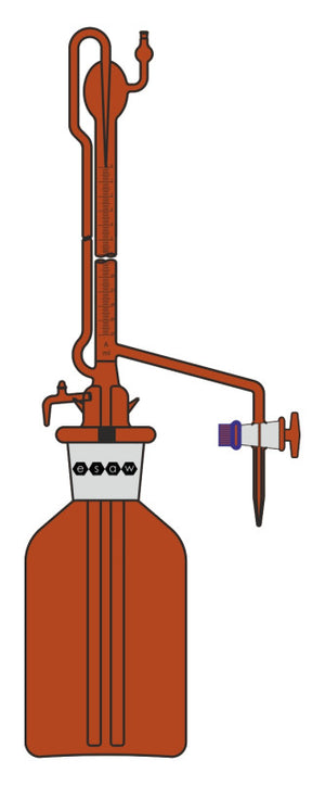 Buretes, Automatic Zero, Amber Colour, Accuracy as per Class 'A'