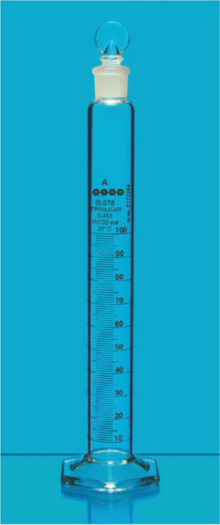 Measuring Cylinders, Graduated, Hexagonal Base - My Store