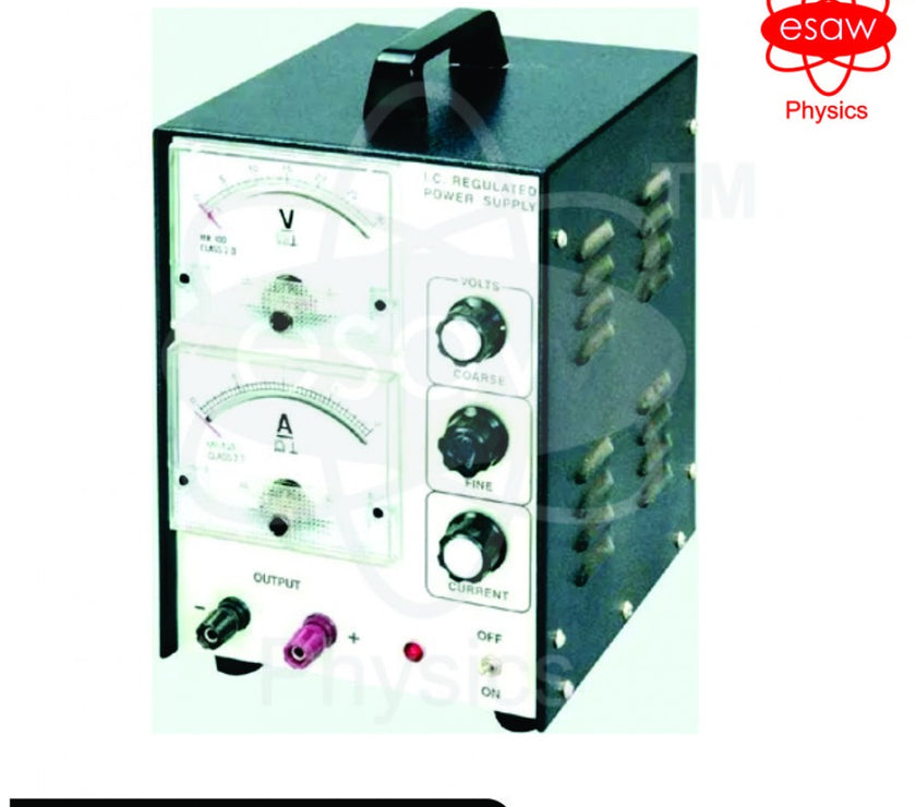 ESAW Analog Regulated Power Supply with two Analog Deluxe Meters (EEC-10538)