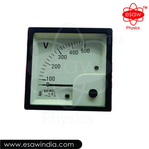 ESAW Frequency Meter Principle, Moving Iron/MC With Transducer (ME-7928)