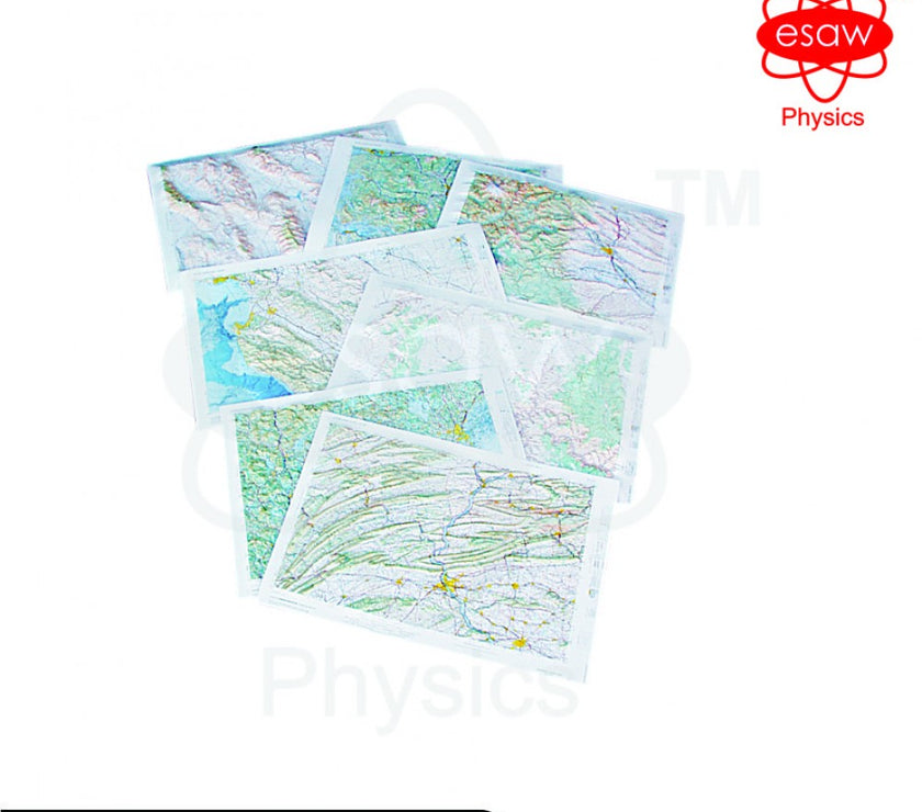 ESAW Landform Relief Maps (MES-9124)