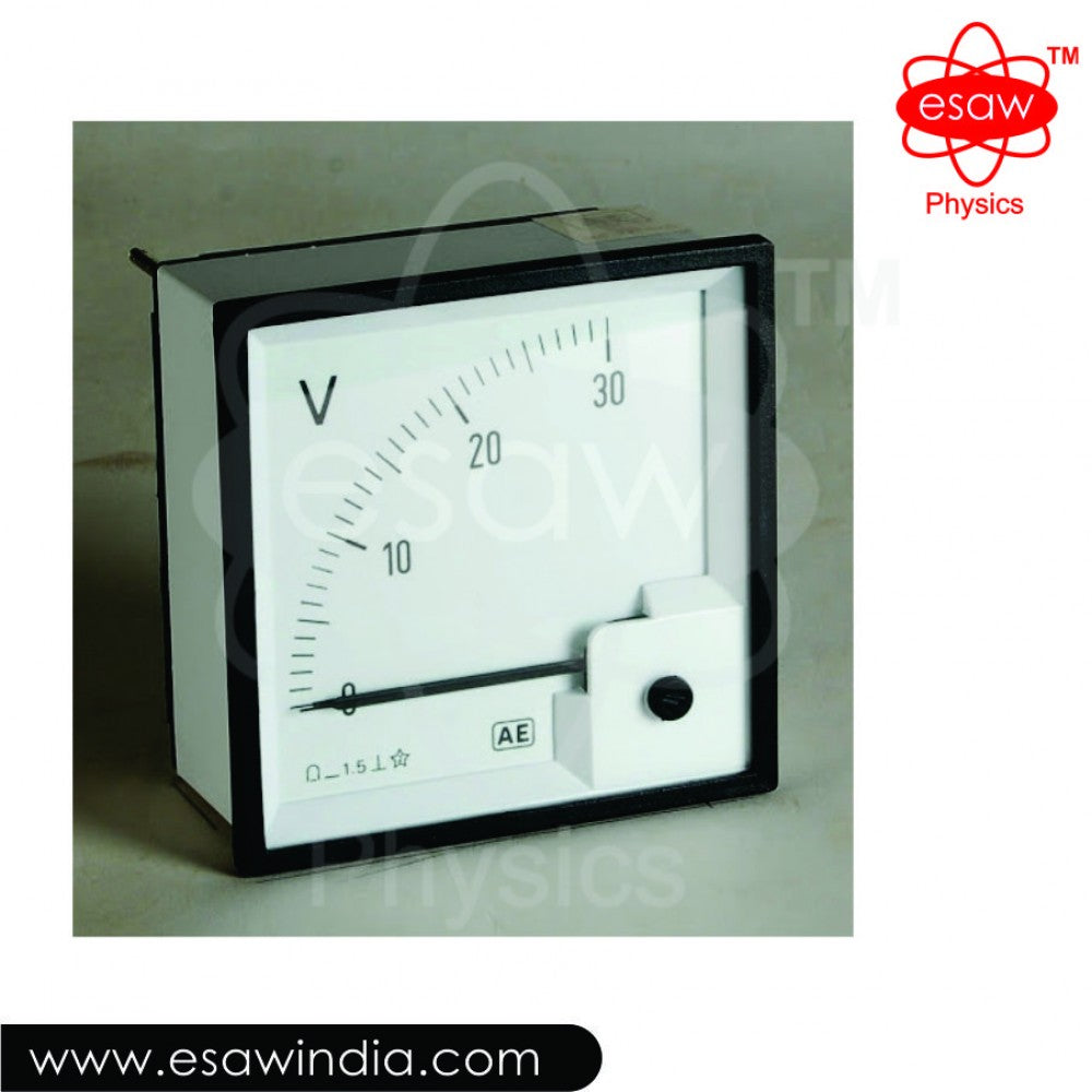 ESAW Moving Coil A.C. Voltmeter (ME-8072)