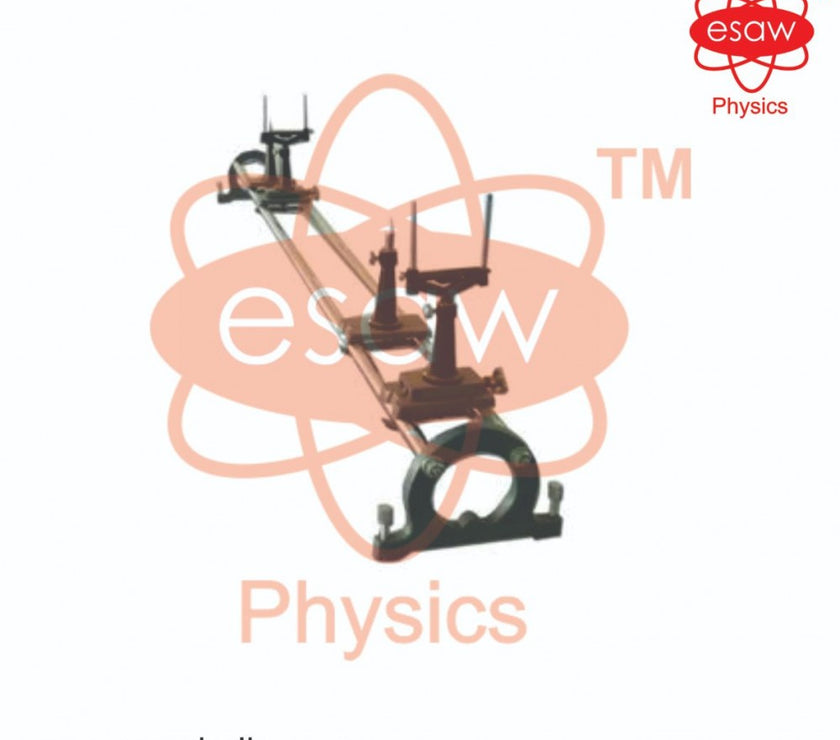 ESAW Optical Bench Double Rod Standard Pattern 1½ Meter Long (LO-5111)