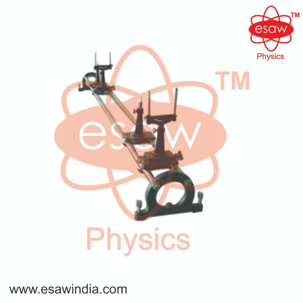 ESAW Optical Bench Double Rod Standard Pattern 1½ Meter Long (LO-5111)