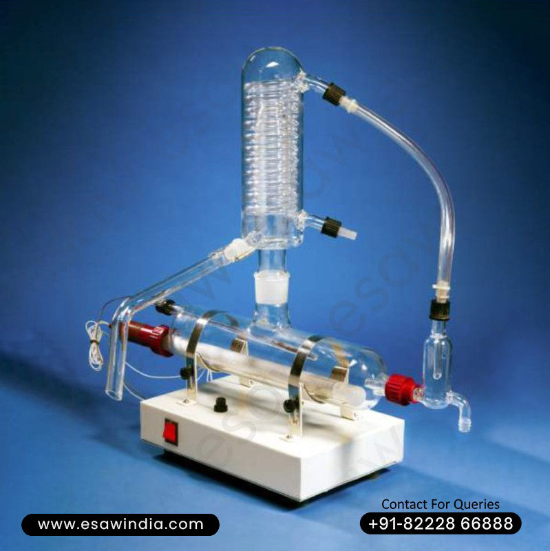 Horizontal Single Stage Quartz Distillation