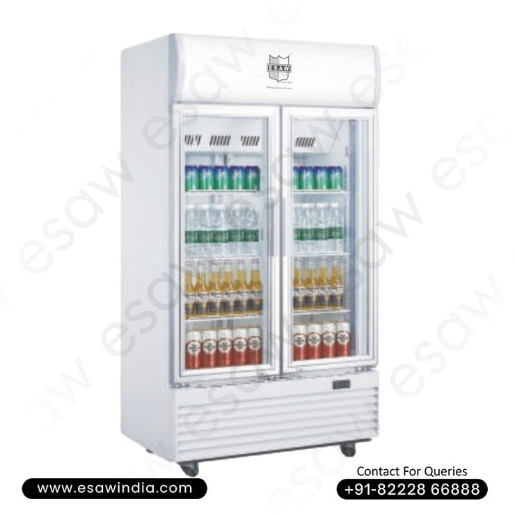 Double Door Upright Chiller