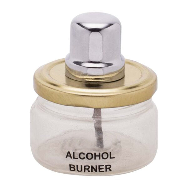 Glass Alcohol Burner, Wickless