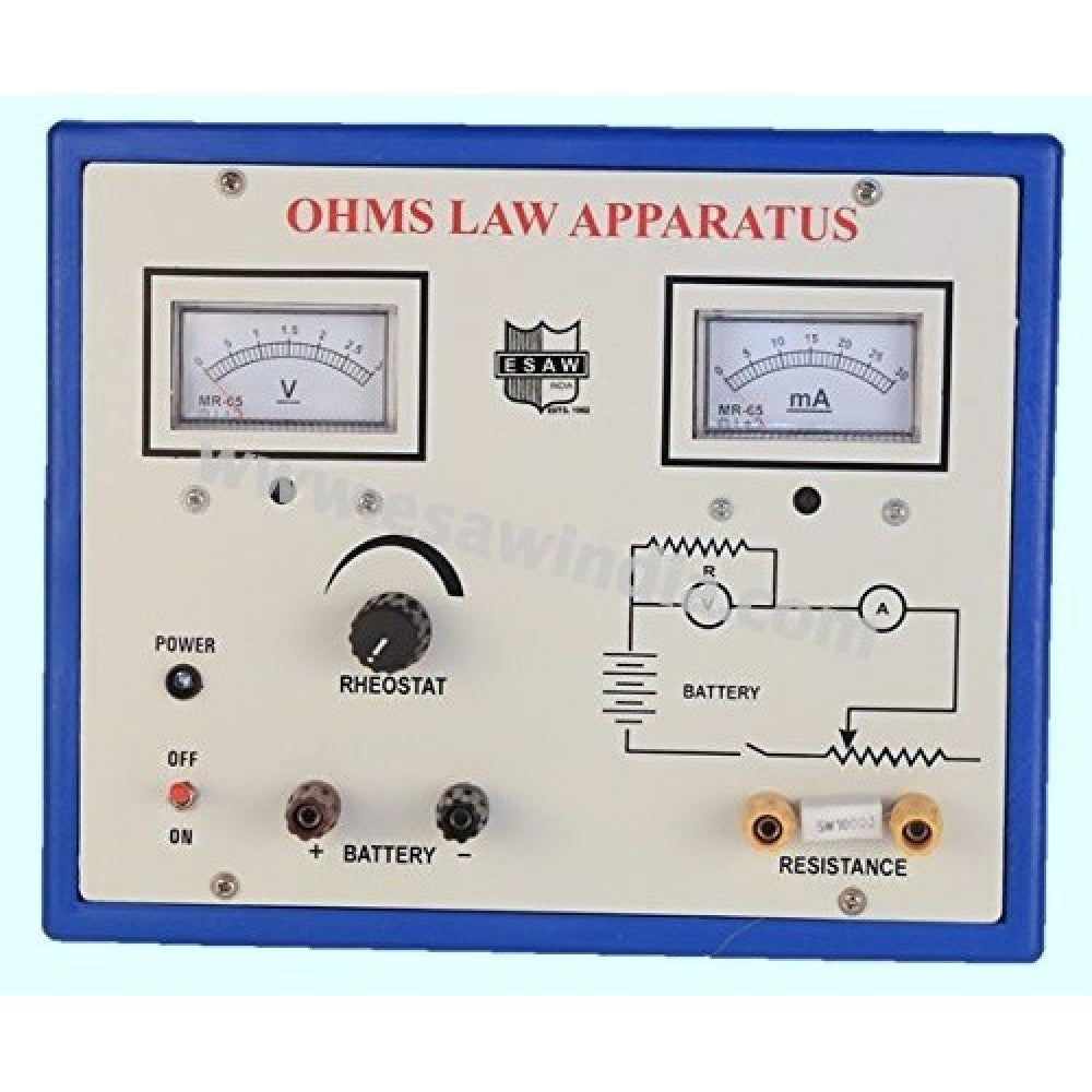 OHM'S LAW APPARATUS (PEEC-1015)