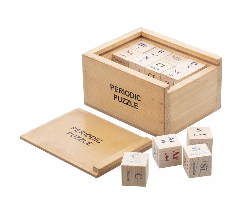 Periodic Puzzle, Wooden