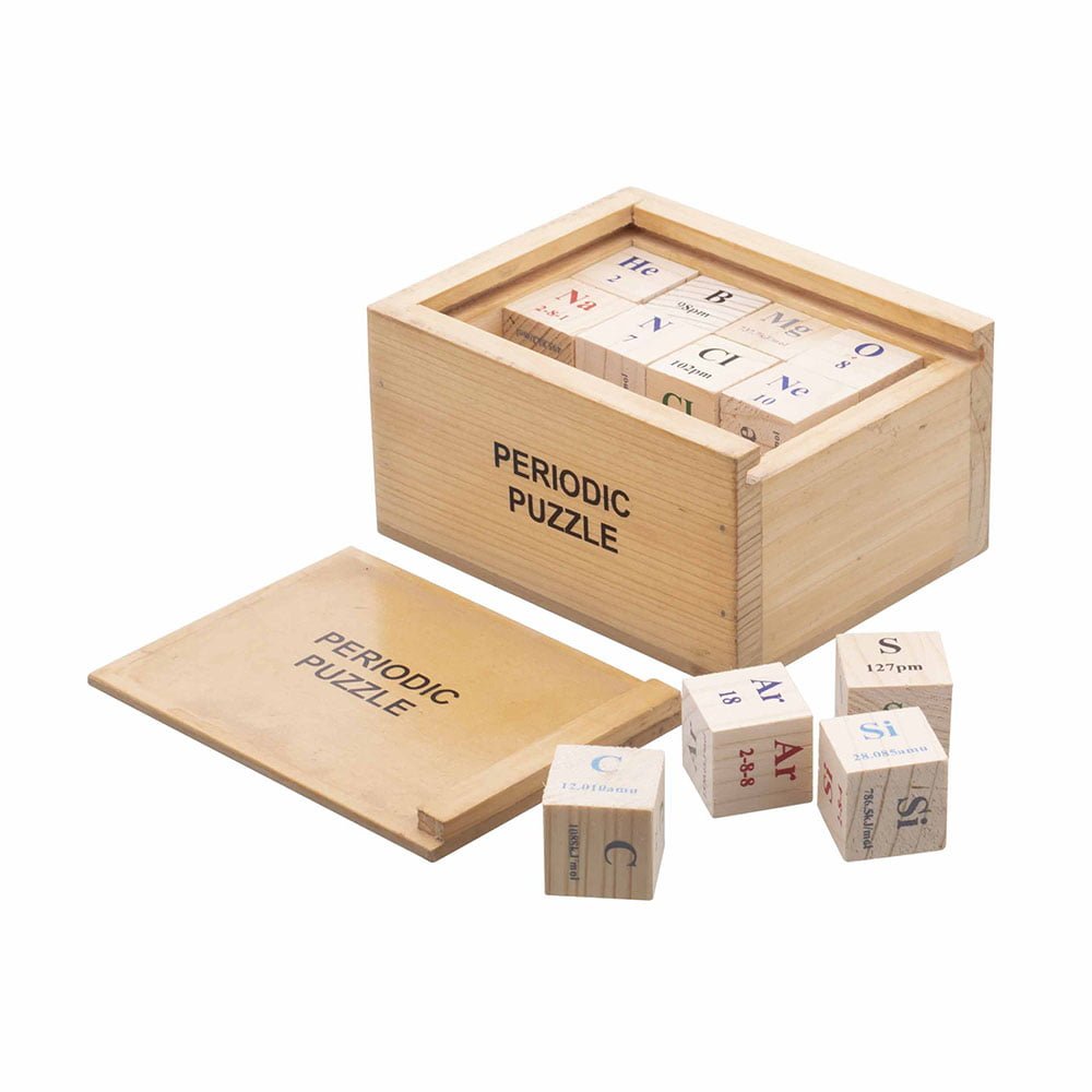 Periodic Puzzle, Wooden