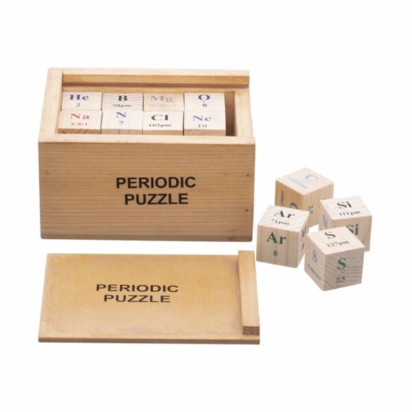 Periodic Puzzle, Wooden