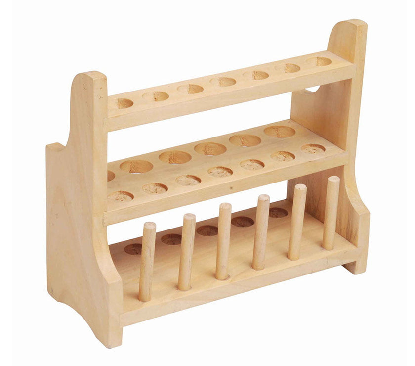 Test Tube Stand Wooden