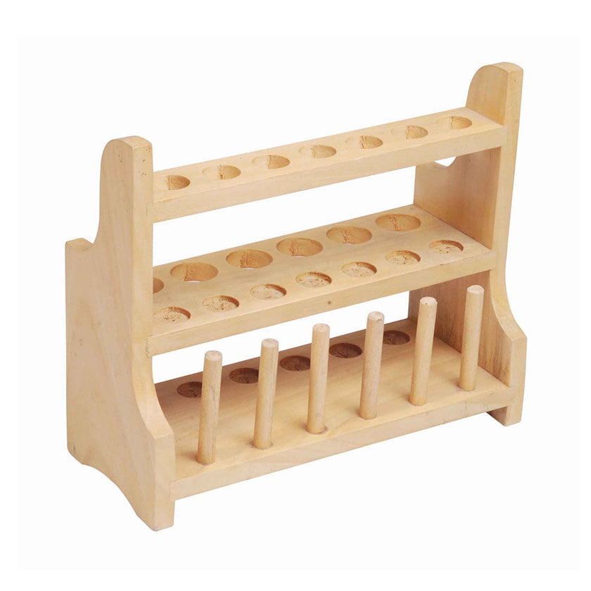 Test Tube Stand Wooden